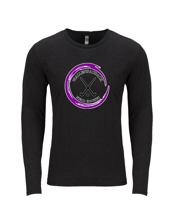 Wallenpaupack HS Field Hockey Custom 03 - Tri-Blend Long Sleeve