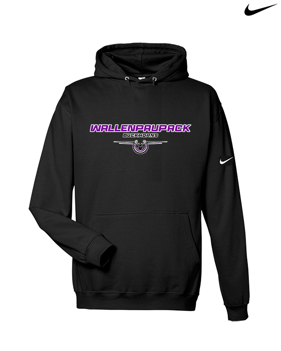 Wallenpaupack HS Field Hockey Design - Nike Club Fleece Hoodie