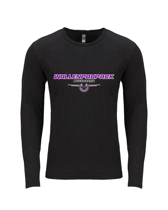 Wallenpaupack HS Field Hockey Design - Tri-Blend Long Sleeve