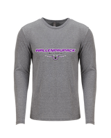 Wallenpaupack HS Field Hockey Design - Tri-Blend Long Sleeve