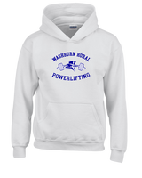 Washburn Rural HS Powerlifting Curve - Cotton Hoodie