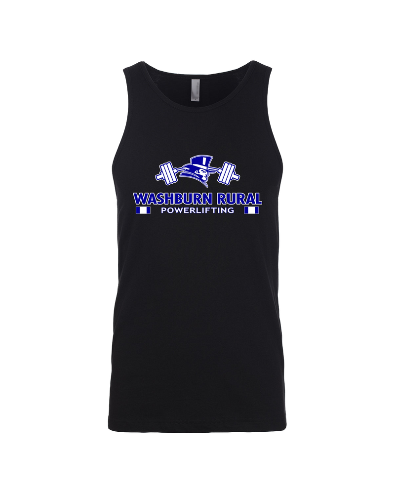 Washburn Rural HS Powerlifting Stacked - Mens Tank Top