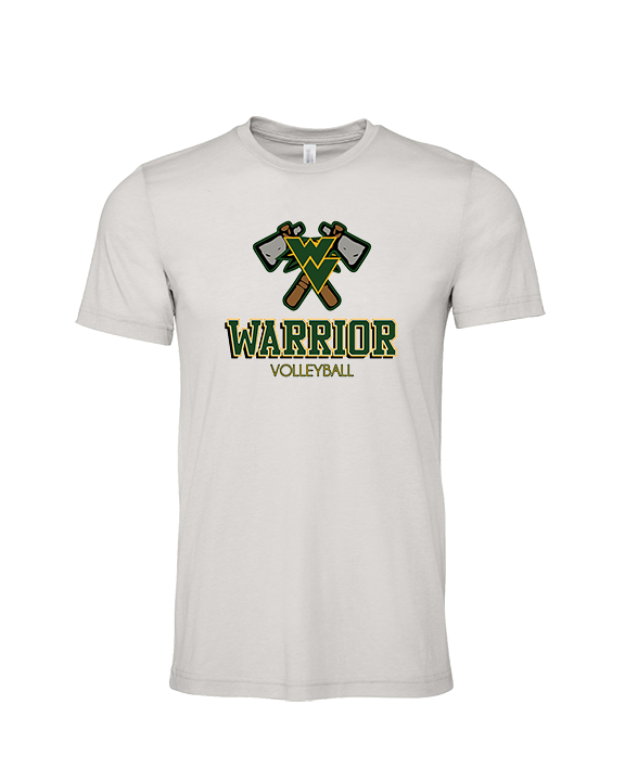 Waubonsie Valley HS Boys Volleyball Shadow - Tri-Blend Shirt