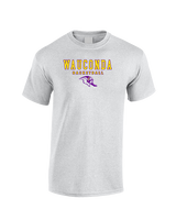 Wauconda HS Girls Basketball Block - Cotton T-Shirt
