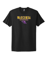 Wauconda HS Girls Basketball Block - Mens Select Cotton T-Shirt