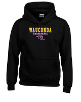 Wauconda HS Girls Basketball Block - Unisex Hoodie