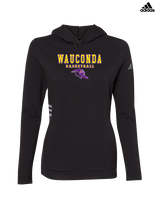 Wauconda HS Girls Basketball Block - Womens Adidas Hoodie