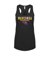 Wauconda HS Girls Basketball Block - Womens Tank Top