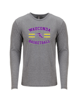 Wauconda HS Girls Basketball Curve - Tri-Blend Long Sleeve