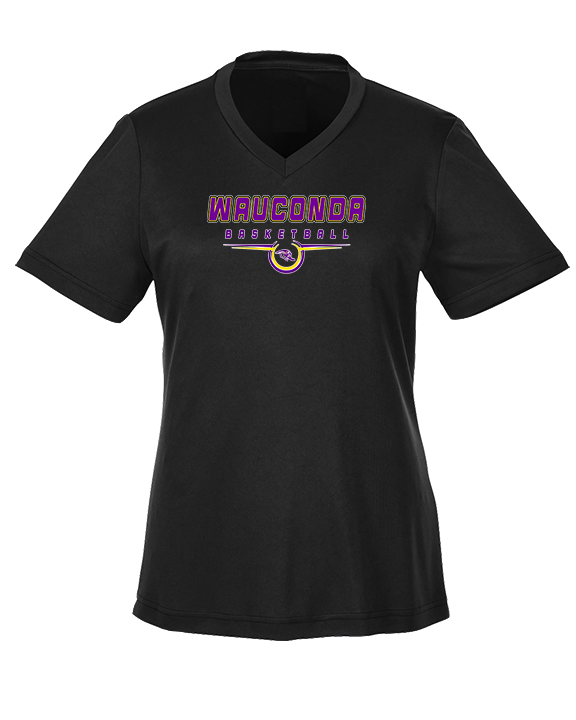 Wauconda HS Girls Basketball Design - Womens Performance Shirt