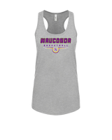 Wauconda HS Girls Basketball Design - Womens Tank Top
