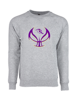 Wauconda HS Girls Basketball Full Ball - Crewneck Sweatshirt