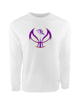 Wauconda HS Girls Basketball Full Ball - Crewneck Sweatshirt