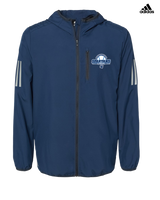 West Bend West HS Softball Logo - Adidas Men's Windbreaker