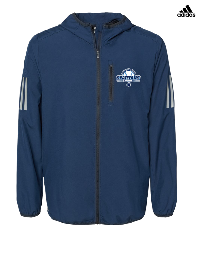 West Bend West HS Softball Logo - Adidas Men's Windbreaker