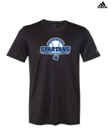 West Bend West HS Softball Logo - Adidas Men's Performance Shirt