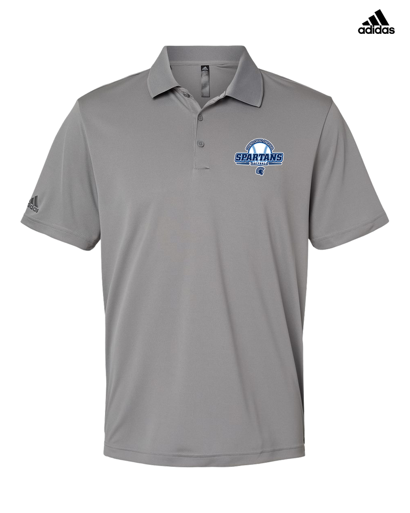 West Bend West HS Softball Logo - Adidas Men's Performance Polo