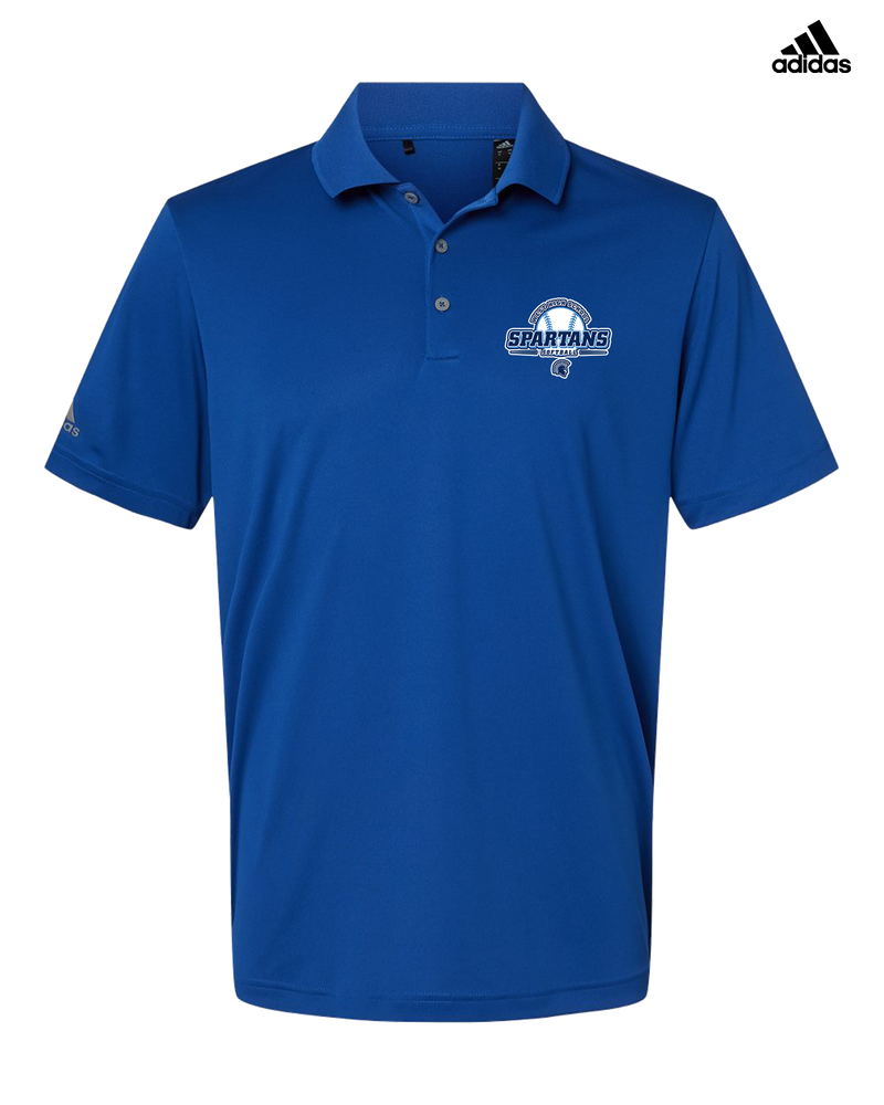 West Bend West HS Softball Logo - Adidas Men's Performance Polo