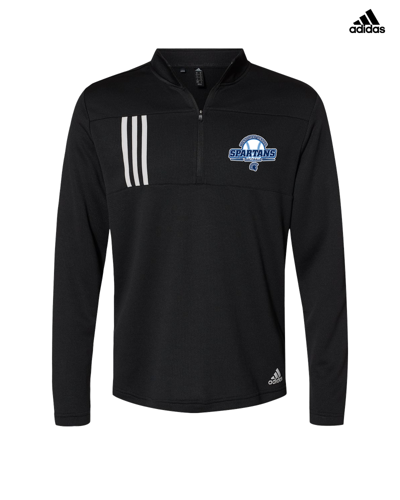 West Bend West HS Softball Logo - Adidas Men's Quarter Zip Pullover