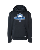 West Bend West HS Softball Logo - Oakley Hydrolix Hooded Sweatshirt