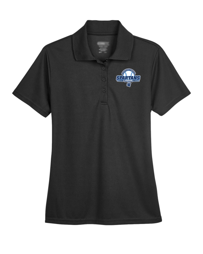 West Bend West HS Softball Logo - Womens Polo