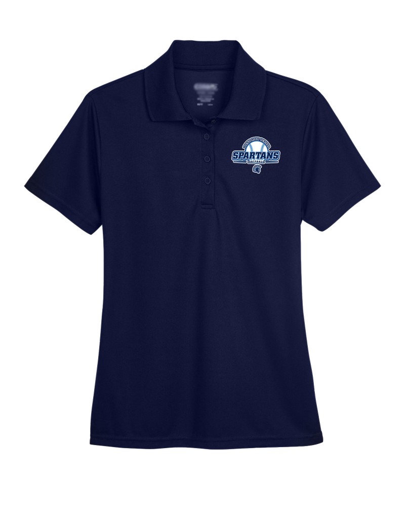 West Bend West HS Softball Logo - Womens Polo