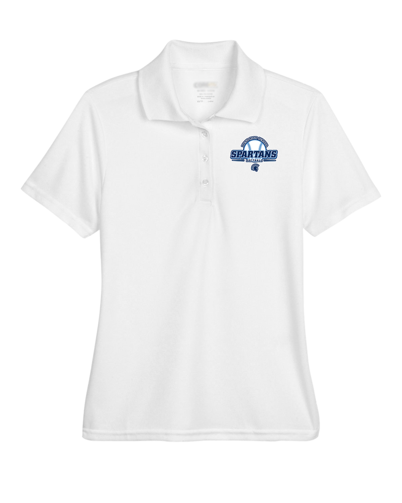 West Bend West HS Softball Logo - Womens Polo