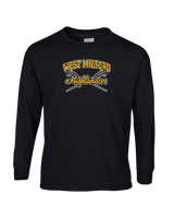 West Milford HS Girls Lacrosse Main Logo 02 - Mens Basic Cotton Long Sleeve