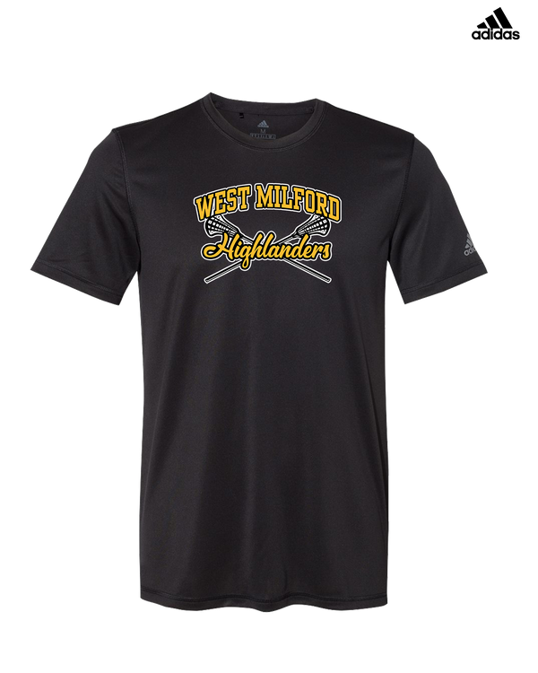 West Milford HS Girls Lacrosse Main Logo 02 - Adidas Men's Performance Shirt