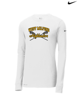 West Milford HS Girls Lacrosse Main Logo 02 - Nike Dri-Fit Poly Long Sleeve