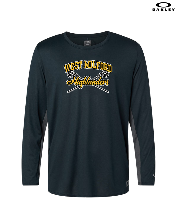 West Milford HS Boys Lacrosse Main Logo 02 - Oakley Hydrolix Long Sleeve