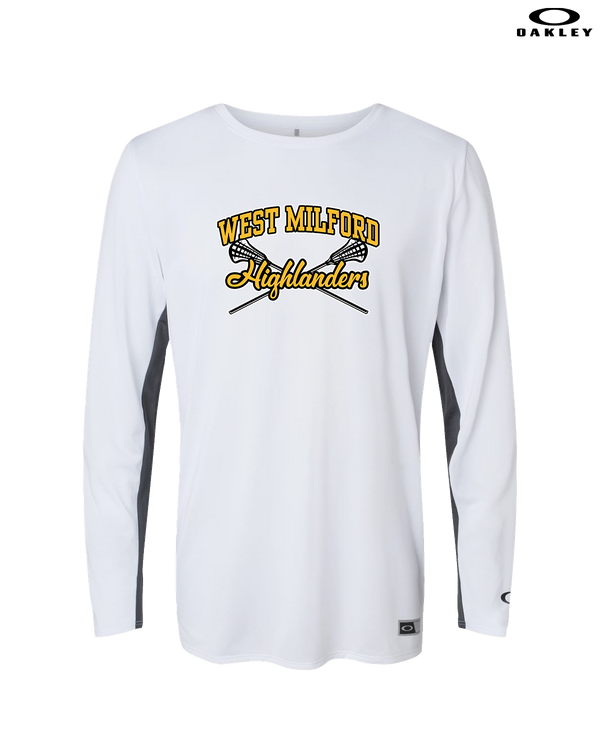 West Milford HS Boys Lacrosse Main Logo 02 - Oakley Hydrolix Long Sleeve