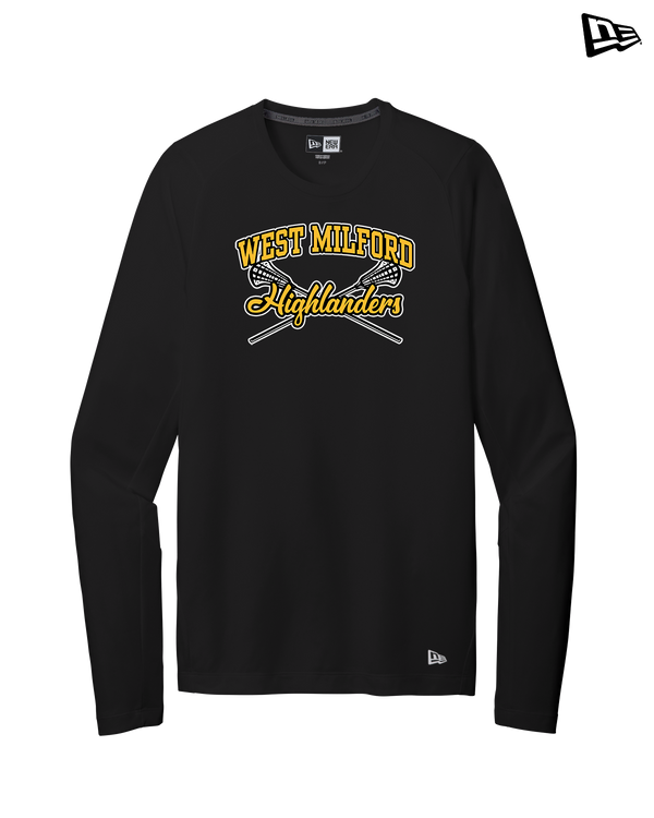 West Milford HS Boys Lacrosse Main Logo 02 - New Era Long Sleeve Crew