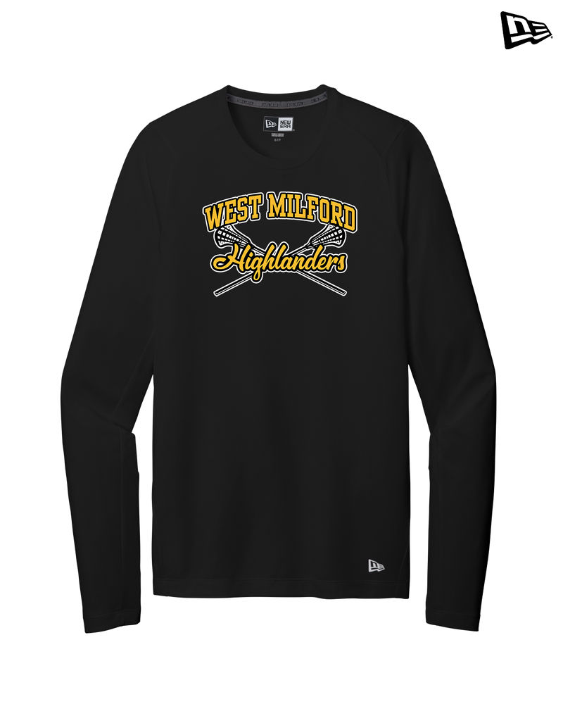 West Milford HS Girls Lacrosse Main Logo 02 - New Era Long Sleeve Crew