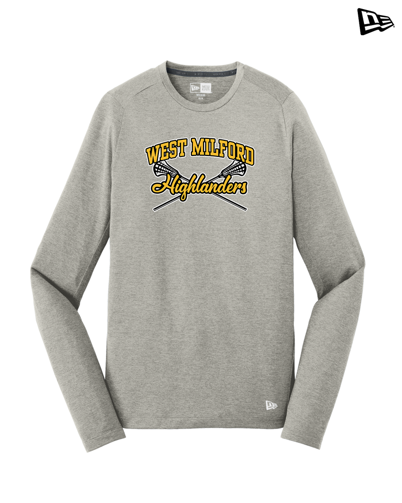 West Milford HS Girls Lacrosse Main Logo 02 - New Era Long Sleeve Crew