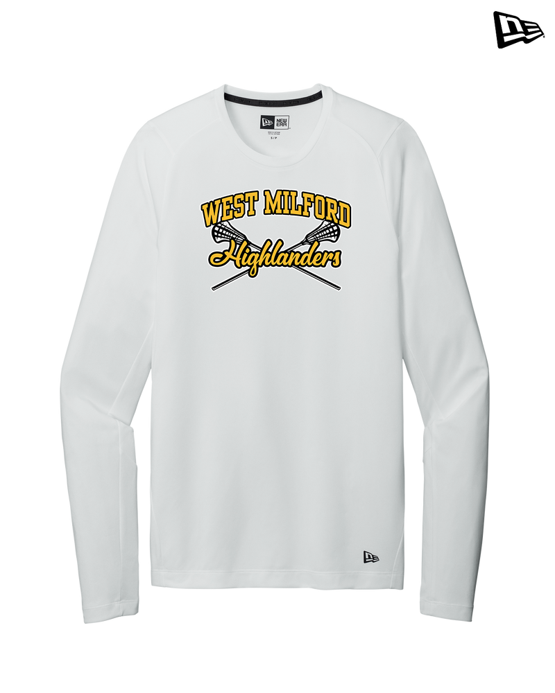 West Milford HS Girls Lacrosse Main Logo 02 - New Era Long Sleeve Crew