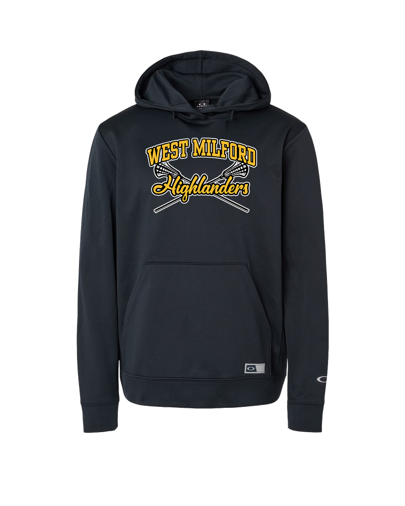 West Milford HS Boys Lacrosse Main Logo 02 - Oakley Hydrolix Hooded Sweatshirt