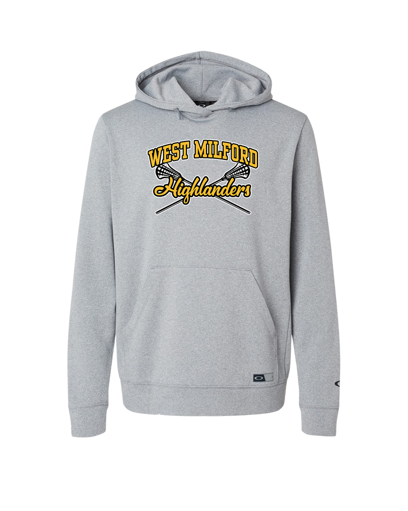 West Milford HS Boys Lacrosse Main Logo 02 - Oakley Hydrolix Hooded Sweatshirt