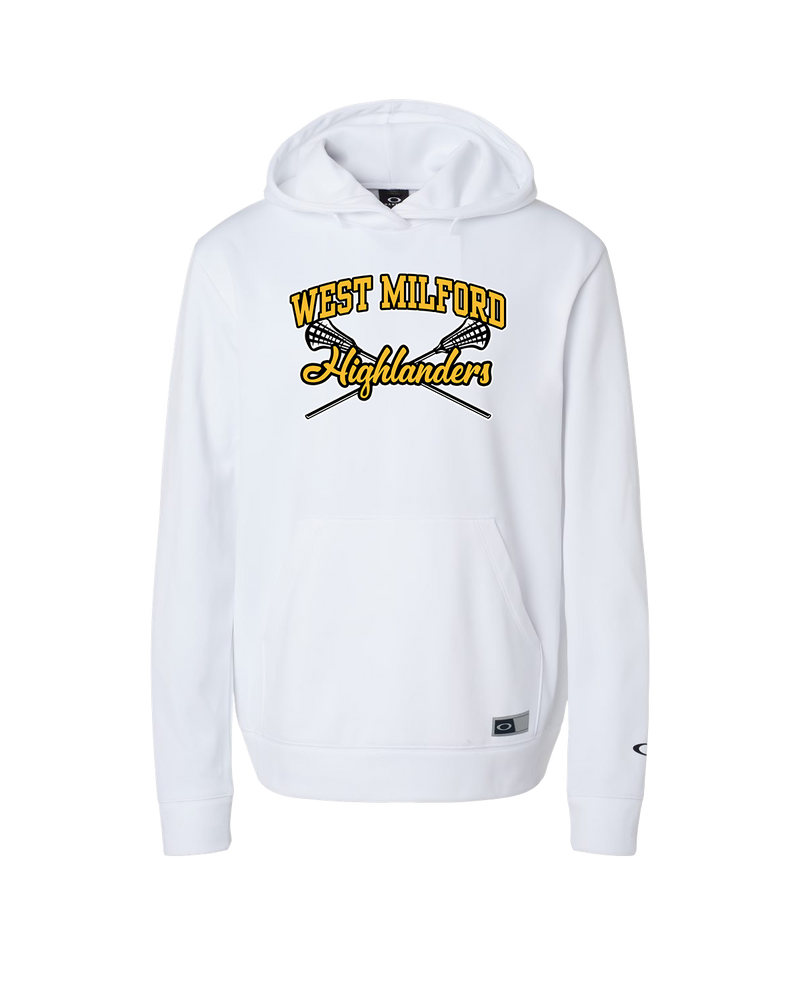 West Milford HS Boys Lacrosse Main Logo 02 - Oakley Hydrolix Hooded Sweatshirt