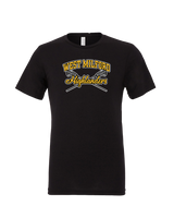 West Milford HS Girls Lacrosse Main Logo 02 - Mens Tri Blend Shirt