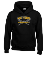 West Milford HS Girls Lacrosse Main Logo 02 - Cotton Hoodie