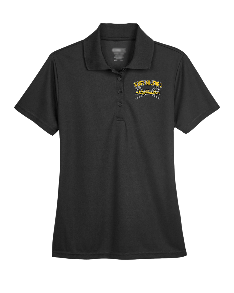 West Milford HS Girls Lacrosse Main Logo 02 - Womens Polo