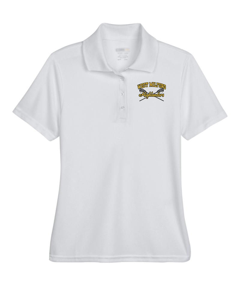 West Milford HS Girls Lacrosse Main Logo 02 - Womens Polo