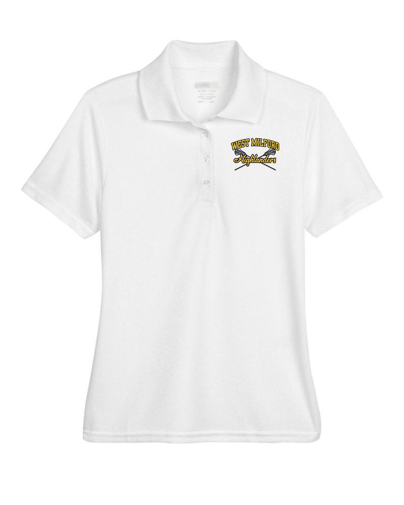 West Milford HS Girls Lacrosse Main Logo 02 - Womens Polo