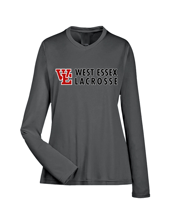 West Essex HS Boys Lacrosse Basic - Womens Performance Longsleeve