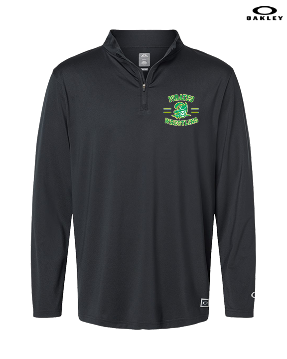 West Windsor-Plainsboro HS South Wrestling Curve - Mens Oakley Quarter Zip