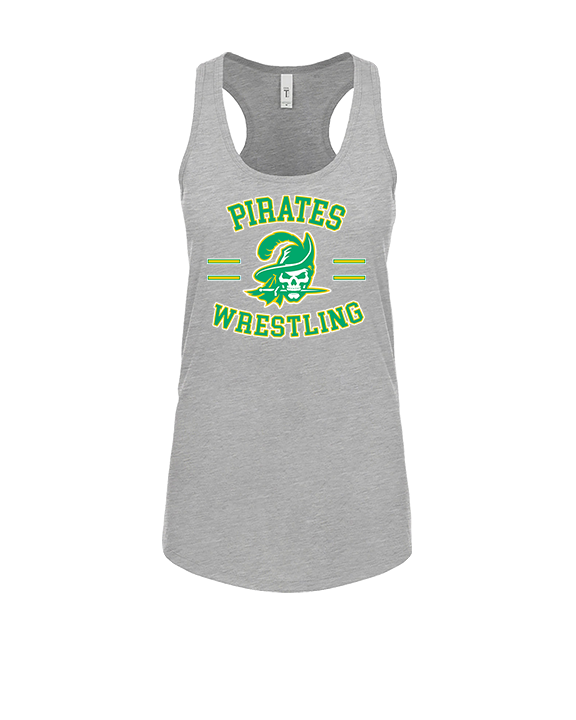 West Windsor-Plainsboro HS South Wrestling Curve - Womens Tank Top