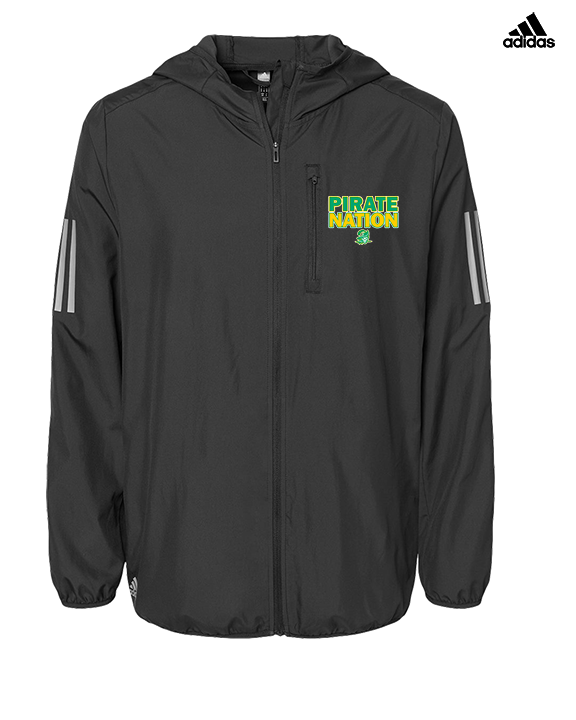 West Windsor-Plainsboro HS South Wrestling Nation - Mens Adidas Full Zip Jacket