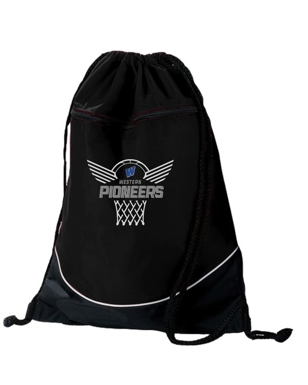 Western HS Nothing But Net - Drawstring Bag