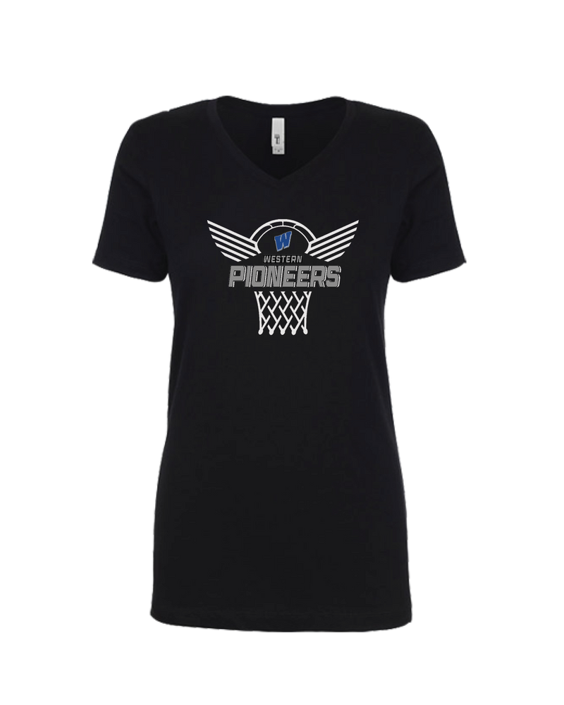 Western HS Nothing But Net - Women’s V-Neck